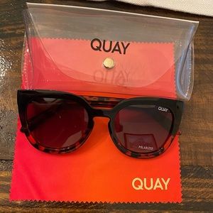 QUAY Noosa Polarized Cateye Sunglasses